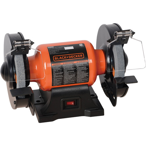 Black Decker Bg1500bd 1 8 Amp 6 In Bench Grinder Cpo Outlets
