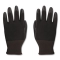 Work Gloves | Boardwalk BWK0002910 Palm Coated HPPE Gloves - X-Large Size 10/Salt and Pepper/Black (1-Dozen) image number 2