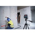 Measuring Tools | Factory Reconditioned Bosch GLL100-40G-RT Green-Beam Self-Leveling Cross-Line Laser image number 5