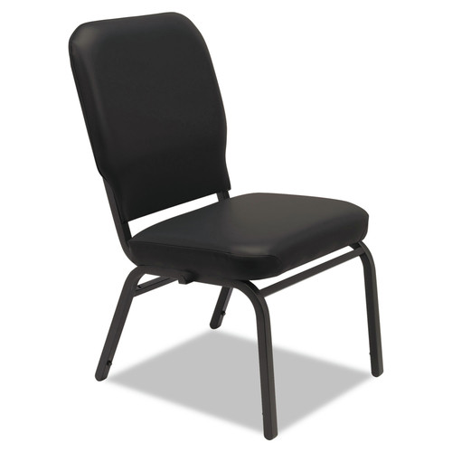  | Alera ALEBT6616 Oversize Stack Chair - Black (2-Piece/Carton) image number 0