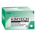 Cleaning & Janitorial Supplies | Kimtech KCC 34155 1-Ply 4.4 in. x 8.4 in. Kimwipes Delicate Task Wipers - Unscented, White (16800/Carton) image number 1