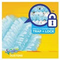 Dusters | Swiffer PGC11804KT Dust Lock Fiber 6 in. Handle Dusters Starter Kit - Blue/Yellow (1-Kit) image number 4