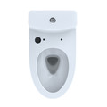 Toilets | TOTO CST646CEMFGAT40#01 Aquia IV 1-Piece Elongated Dual Flush 1.28 & 0.8 GPF WASHLETplus & Auto Flush Ready Toilet with CEFIONTECT (Cotton White) image number 4