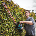 Hedge Trimmers | Factory Reconditioned Makita XHU07T-R 18V LXT Brushless Lithium-Ion 24 in. Cordless Hedge Trimmer Kit (5 Ah) image number 9