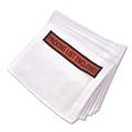 Office & Office Supplies | Duck 394743 4.5 in. x 5.5 in. Top-Print Front Packing List/Invoice Enclosed Envelopes - Clear/Orange (500/Box) image number 1