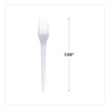 Cutlery | Eco-Products EP-S017 Plantware CPLA Cutlery Fork - White (1000/Carton) image number 5