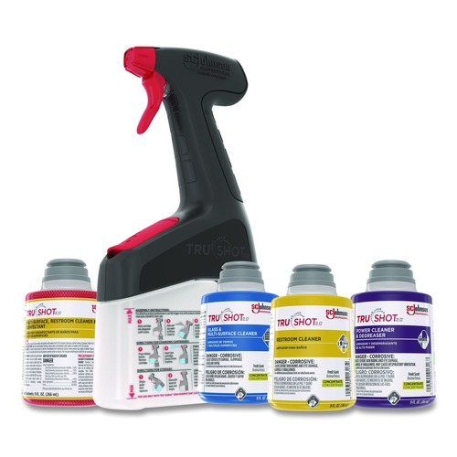 Bulk Savings Pricing 2 | SC Johnson 379880 TruShot 2.0 9 oz. Concentrate Cartridges Starter Kit (1-Kit) image number 0