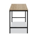 Office Jansan | Safco 5272BLWL Simple 45.5 in. x 23.5 in. x 29.5 in. Work Desk - Walnut image number 2