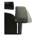  | Alera ALEELT4214F Elusion II Series Mid-Back Swivel/Tilt Mesh Chair with Adjustable Arms - Black image number 7