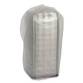 Food Service | Pactiv Corp. 75S20SDOME 7.5 x 7.5 x 2.02 Recycled Plastic Dome Lid for 6 x 6 Brownie Container - Clear (195/Carton) image number 3