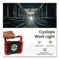 Work Lights | GoGreen Power GG-113-CYWL Cyclops Work Light, Integrated LED Bulb, 6.75 x 2.5 x 5, Red/Black image number 3
