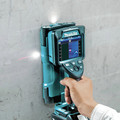 Stud Sensors | Makita DWD181R1J 18V LXT Lithium‑Ion Cordless Multi‑Surface Scanner Kit with Interlocking Storage Case (2 Ah) image number 6