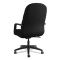 Office & Office Supplies | HON H2091.H.CU10.T 17 in. - 21 in. Seat Height Pillow-Soft 2090 Series Executive High-Back Swivel/Tilt Chair Supports Up to 300 lbs. - Black image number 6