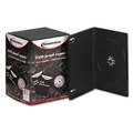  | Innovera IVR72810 Standard DVD Case - Black (10/Pack) image number 1