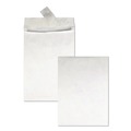 Pens | Survivor QUAR4520 12 in. x 16 in. No. 15-1/2 Lightweight 14 lbs. Tyvek Open End Expansion Mailers - White (100/Carton) image number 1