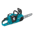 Outdoor Tools and Equipment | Makita XCU03PTX1 18V X2 (36V) LXT Brushless Lithium-Ion 14 in. Cordless Chain Saw / Angle Grinder Combo Kit with 2 Batteries (5 Ah) image number 1