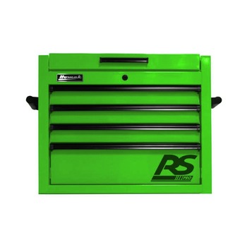 Homak LG02027401 27 in. RS Pro 4-Drawer Top Chest - Lime Green