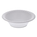 Bowls and Plates | Pactiv Corp. YTH100120000 Placesetter 12 oz Unlaminated Foam Bowl - White (1000/Carton) image number 0