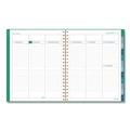 Notebooks & Pads | AT-A-GLANCE 1753G905 11 in. x 8.5 in. 13-Month (Jan-Jan 2026) Badge Geo Weekly/Monthly Planner - Green Cover image number 1