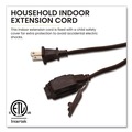 Office Electronics & Batteries | GoGreen Power GG-24820-3 20 ft. 13 Amps Household Extension Cord - Brown (3/Pack) image number 2