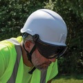 Face Shields and Visors | Klein Tools VISORGRAY Safety Helmet Visor - Gray Tinted image number 7