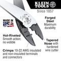 Electrical Crimpers | Klein Tools J1005 Journeyman Crimping and Cutting Tool image number 1