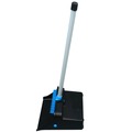 Cleaning Cloths | Impact T0013-01 LobbyMaster 11.72 in. Wide Plastic Dust Pan - Blue/Black image number 2