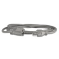  | Innovera IVR72209 13 Amps 9 ft. Heavy-Duty Indoor Extension Cord - Gray image number 1
