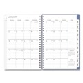 Calendars & Planners | Blue Sky BLS101579 8 in. x 5 in. 12-Month (Jan-Dec 2026) Lindley Weekly/Monthly Planner - White/Blue/Green Cover image number 3