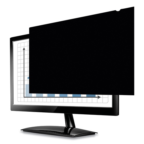 Office Jansan | Fellowes Mfg Co. 4815801 PrivaScreen 16:9 Aspect Ratio Blackout Privacy Filter for 19.5 in. Widescreen Flat Panel Monitor image number 0