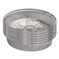 Labor Day Sale! Save $30 off $199! | Handi-Foil HFA 204600 9 in. x 1.66 in. 48 oz. Aluminum Container - Silver (500/Carton) image number 1