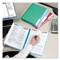 File Folders | Smead 14938 2 in. Expansion Colored Pressboard Folders with 2 SafeSHIELD Coated Fasteners - Letter Size/Green (25/Box) image number 5