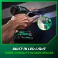  | Metabo HPT KC18DEXQBM 18V MultiVolt Lithium-Ion Brushless Cordless Drill Driver and Impact Driver Combo Kit (2 Ah) image number 7