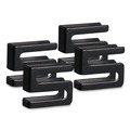  | Alera ALESW59SHBL Metal Wire Shelving S Hooks - Black (4-Piece/Pack) image number 1