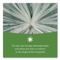 Percentage Off | Stout by Envision E3039E11 EcoSafe-6400 30 in. x 39 in. 1.1 mil. 30 Gallon Compostable Bags - Green (48/Box) image number 5
