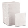 Paper Towels and Napkins | Georgia Pacific Professional 96019 9 1/2 in. x 9 1/2 in. Single-Ply Beverage Napkins - White (4000/Carton) image number 4