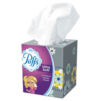PRODUCTS | Puffs 35038 Ultra Soft Facial Tissue, 2-Ply, White, 56 Sheets/box