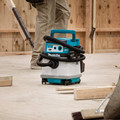 Dust Collectors | Makita XCV25ZUX 36V (18V X2) LXT Brushless Lithium-Ion Cordless AWS 4 Gallon HEPA Filter Dry Dust Extractor/Vacuum (Tool Only) image number 6