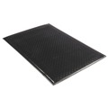  | Guardian 24030501DIAM Soft Step 36 in. x 60 in. Supreme Anti-Fatigue Floor Mat - Black image number 2