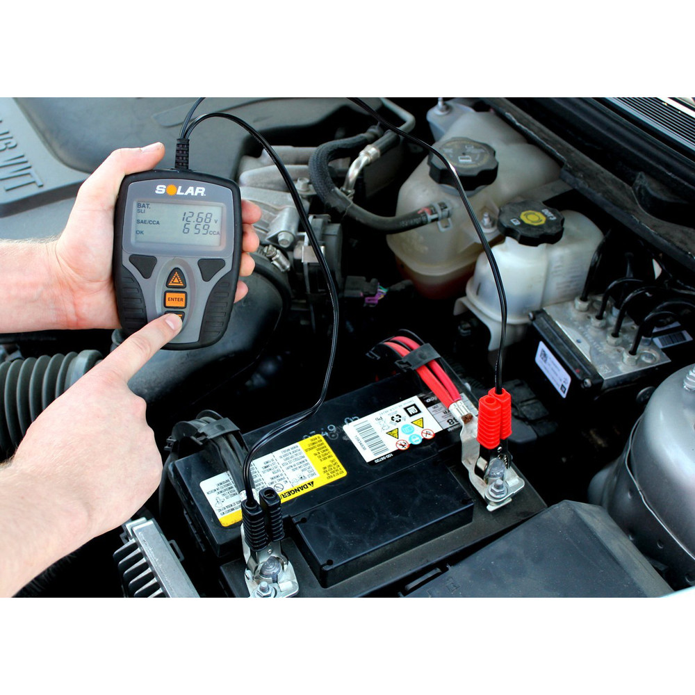 SOLAR BA9 40 - 1,200 CCA Digital Battery and System Tester | CPO Outlets