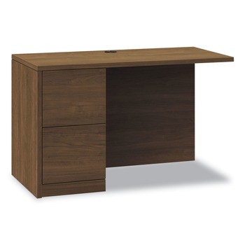 HON 10500 Series Left Pedestal 48 in. x 24 in. x 29.5 in. Return - Pinnacle