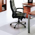  | Floortex 1215015019ER Cleartex Ultimat 60 in. x 60 in. Polycarbonate Chair Mat for Hard Floors - XXL, Clear image number 2