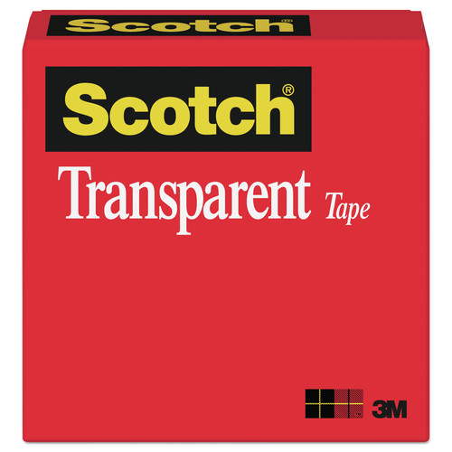 Office Jansan | Scotch 600 1 in. x 72 yds 3 in. Core Tape - Transparent (1-Roll) image number 0