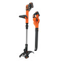 Outdoor Power Combo Kits | Black & Decker LCC520BT SMARTECH 20V MAX 1.5 Ah Cordless Lithium-Ion EASYFEED String Trimmer and POWERBOOST Sweeper Combo Kit image number 0