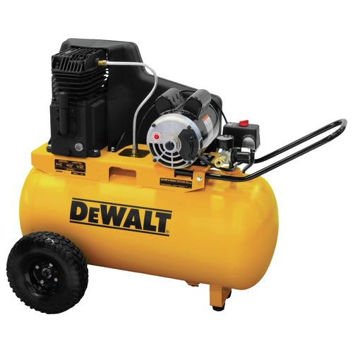  | Dewalt DXCMPA1982054 1.9 HP 20 Gallon Portable Horizontal Wheelbarrow Corded Air Compressor image number 0