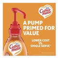 Food Service | Coffee-Mate 12536266 50.7 oz. Liquid Creamer Pump Bottle - Caramel (2/Carton) image number 6