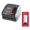 Office & Office Supplies | LZB E100 4 x 9 One Side Time Clock Cards for Lathem Time E Series (100/Pack) image number 3