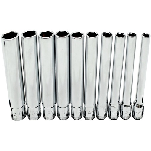 Sockets | Astro Pneumatic 4110 (10-Piece) 3/8 in. Drive Extra Deep Metric Socket Set image number 0