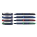  | Schneider 183094 One Business Fine 0.6 mm Stick Rollerball Pen - Assorted Ink and Barrel Colors (4/Pack) image number 1
