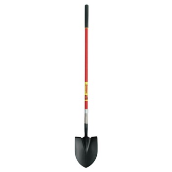 PRODUCTS | Union Tools 45000 8.75 in. x 12 in. Blade Round Point Shovel with 48 in. Straight Fiberglass Cushion Grip Handle
